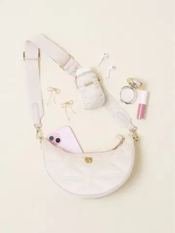 [ 새상품 ] SNIDEL 스나이델 WEB 한정판 멀티웨이 문백 아이보리