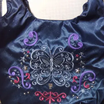 ANNA SUI 토트백 네이비