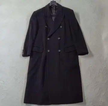 지방시 캐시미어 100% 체스터 코트 더블