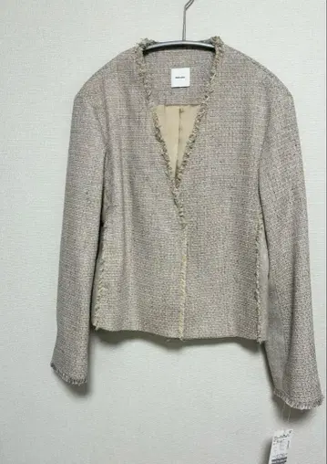 새상품 Spick & Span 일본제 트위드 자켓 스픽 앤 스팬