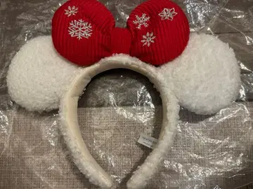 디즈니 크리스마스 리루린린 머리띠 중고품