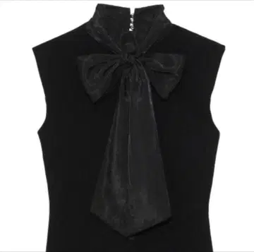 snidel 보타이 니트 풀오버