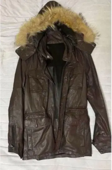 [ 새상품급 ] NOID 노아이디 피그 가죽 M-65 밀리터리 자켓