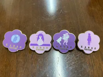 귀멸의 칼날 대사백경 컬렉션 핀즈 카나오 핀 배지 세트.