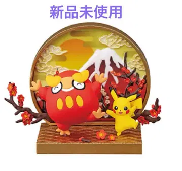 새상품 포켓몬 리멘트 와노마도 피카츄 & 달마카