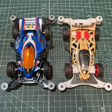 미니 사륜구동 2대 세트 썬더샷 mk2 크로스 스피어 02