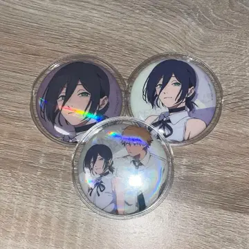 체인소 맨 레제 시부야 파르코 PARCO 한정판 캔뱃지 세트 덴지