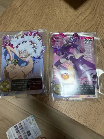 원피스 제일복권 아크릴 스탠드 시크릿 2종 세트