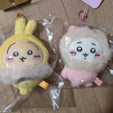 복슬복슬 파자마 마스코트 치이카와 (먼작귀) 토끼 마스코트 봉제 인형