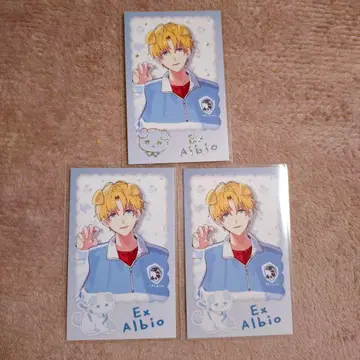 니지산지 완냥days 폴라로이드풍 카드 엑스 알비오