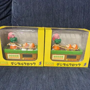 별의 커비 갓 수확! 푸푸푸 채소 디지털 시계