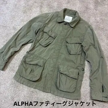 Alpha Industries 파티그 자켓 올리브 S
