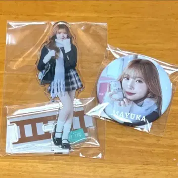 NiziU 마유카 아크릴 스탠드 아크스타 캔뱃지 캔배치 팝업