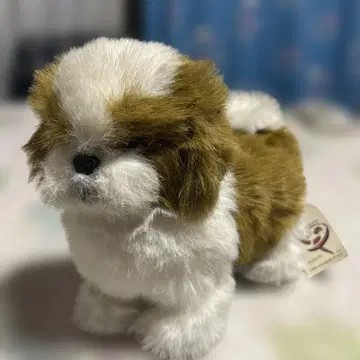 레트로 시추 봉제 인형