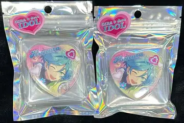 앙스타 GIRA 데코 아이돌 시리즈 하트 캔뱃지 심해 카나타