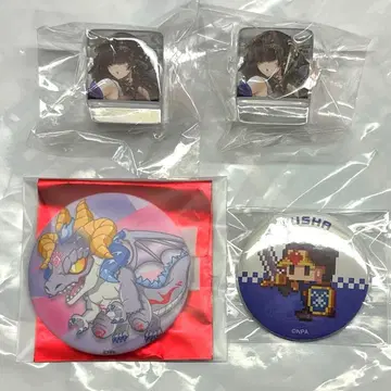 컴퍼스 메루냐 아크릴 큐브 캔뱃지 브레도라 용사