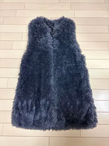 퍼 소재 사이즈 38 다크 그레이