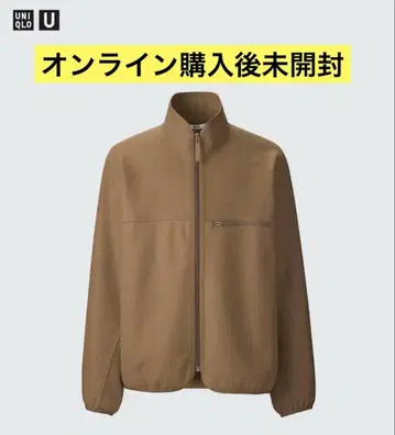 [ 완판템 미사용 ] UNIQLO U 브러쉬드 저지 블루종
