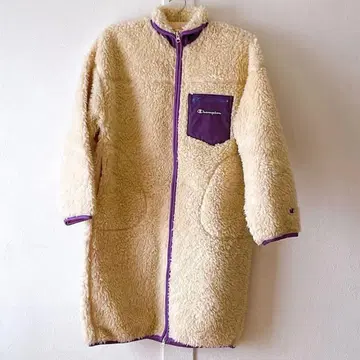 Champion 보아 플리스 롱 자켓 M