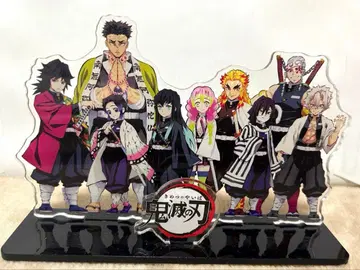 귀멸의 칼날 아크릴 스탠드 기둥 리버서블