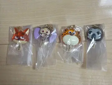 주토피아 아이스캔디 참 4개 세트