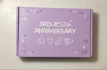 aespa 카리나 3rd anniversary 파티 세트