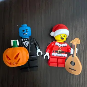 정품 LEGO 미니 피규어 할로윈 & 크리스마스