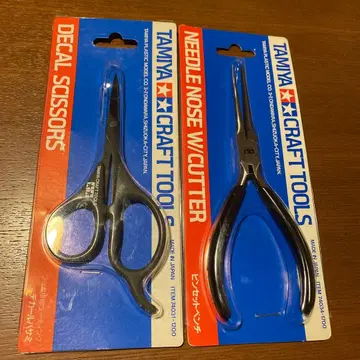 TAMIYA 크라프트 툴 데칼 가위 & 핀셋 플라이어