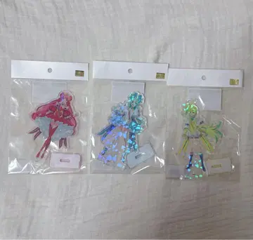 푸딩세션 오케스트라 홀로그램 아크릴 스탠드 푸리오케 세트 3