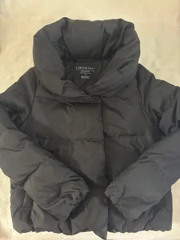 ROPE LIMONTA 볼륨 옷깃 숏 다운 다운 자켓