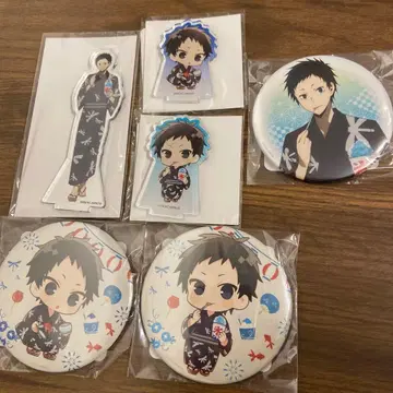 듀라라라 제비뽑기당 축제 복권 아크릴 스탠드 캔뱃지 류가미네 테이토