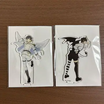 블루 록 파보테리아 등신 아크릴 스탠드 천사와 악마 바치라 메구루