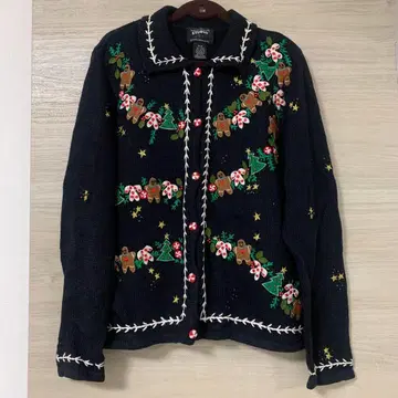 STUDIO JOY 진저브레드맨 크리스마스 크리스마스 코디 자수