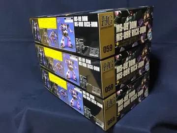검은 삼연성 HG 1/144 돔/릭 돔 3기 세트 일괄 할인 있음