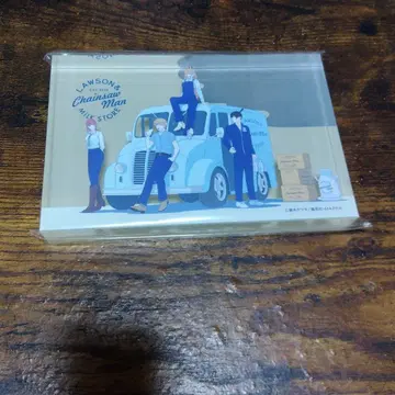 로손 x 체인소 맨 아크릴 블록