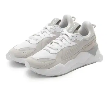 [ 새상품 ] PUMA RS-X 리인벤트 스니커즈 화이트 x 그레이