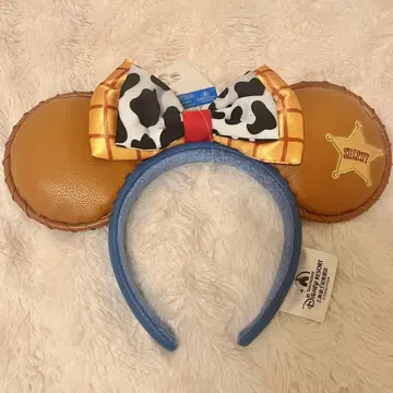 택 포함 미사용 새상품 토이스토리 우디 머리띠