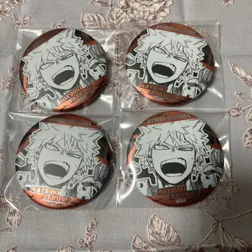 히로아카 데이 컬렉션 캔뱃지 바쿠고 4점