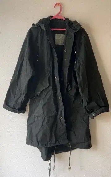 USARMY 나이트 카모 피쉬테일 파카 모즈 코트 밀리터리 M