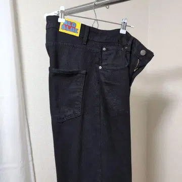 NEO BLUE 블랙 워크 팬츠