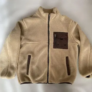 ZARA 보아 블루종 보아 자켓 XL 아우터