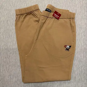 택 포함 새상품 드럭 스토어즈 돼지 자수 스트레치 팬츠 프리 사이즈