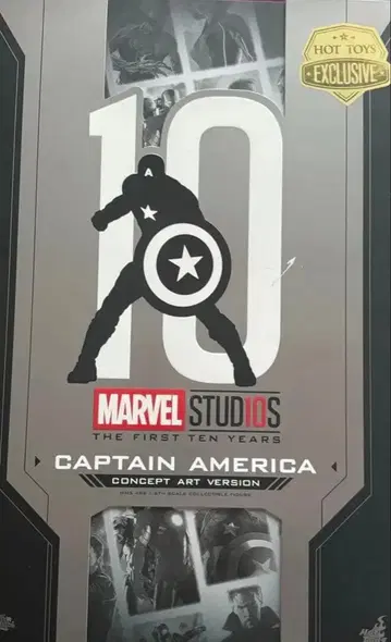 무비 마스터피스 캡틴 아메리카 컨셉 아트 익스클루시브