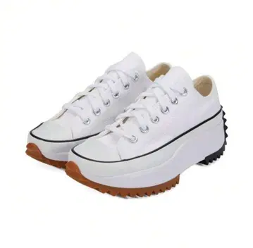 [정품] 새상품 한국 한정판 컨버스 란스타 하이크 로우컷 화이트