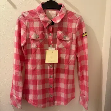 사만다 타바사 체크 긴팔 셔츠 골프웨어