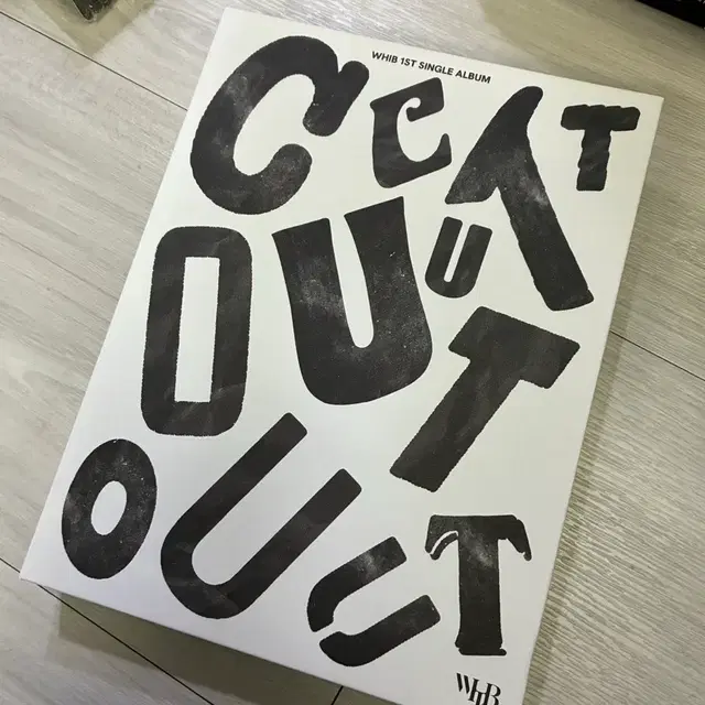 WHIB 휘브 컷아웃 앨범(unCOLOR ver.) 풀구성