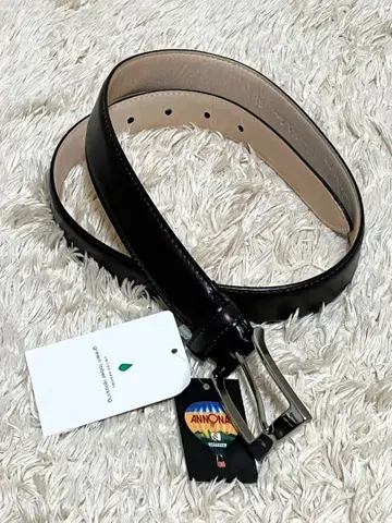 미사용 UNITED ARROWS green label 32 가죽 벨트