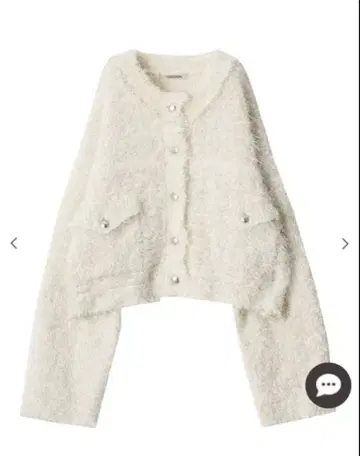 COCO DEAL 페더 니트 자켓