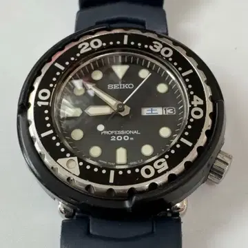 SEIKO 프로페셔널 200 7c43 6020 미니튜나