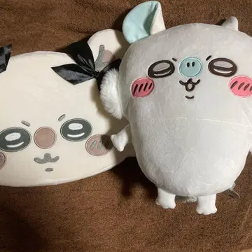 치이카와 저반발 쿠션 ~리본~ 모몽가 캐릭터 봉제 인형